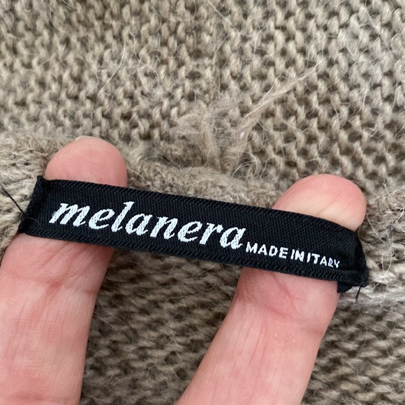 "Melanera" Wool Blend Sand Cardigan - Balletcore -  Size S - Picture 10 of 14